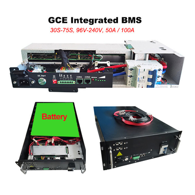 BMS интегрированное GCE 30S 60S 75S 50A 100A для домашнего накопления энергии