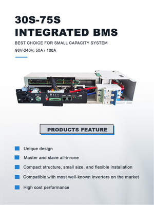 GCE 64S 204.8V 100A Интегрированный BMS для дома Солнечное LFP Решение питания Батарея Система хранения UPS Литий-ионная батарея