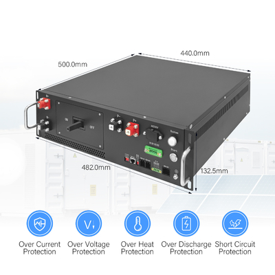 Высоковольтная система управления батареей BMS 160S614.4V Работа с инвертором Deye Sofar 125A с системой хранения энергии