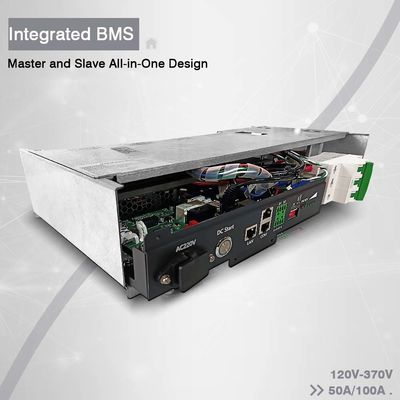 Интегрированный 40s Bms для Lifepo4 батарея 128V 100A 50A Canbus Rs485